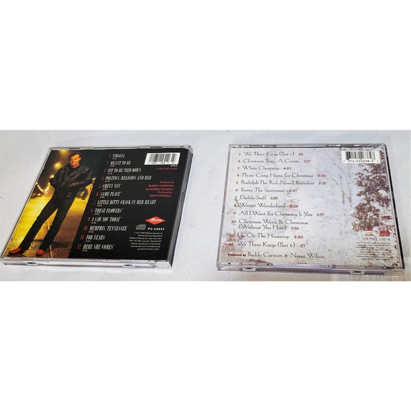 Sammy Kershaw 2 CDs 1994 Christmas Times A Comin' 1996 Politics Religion And Her - Picture 2 of 5